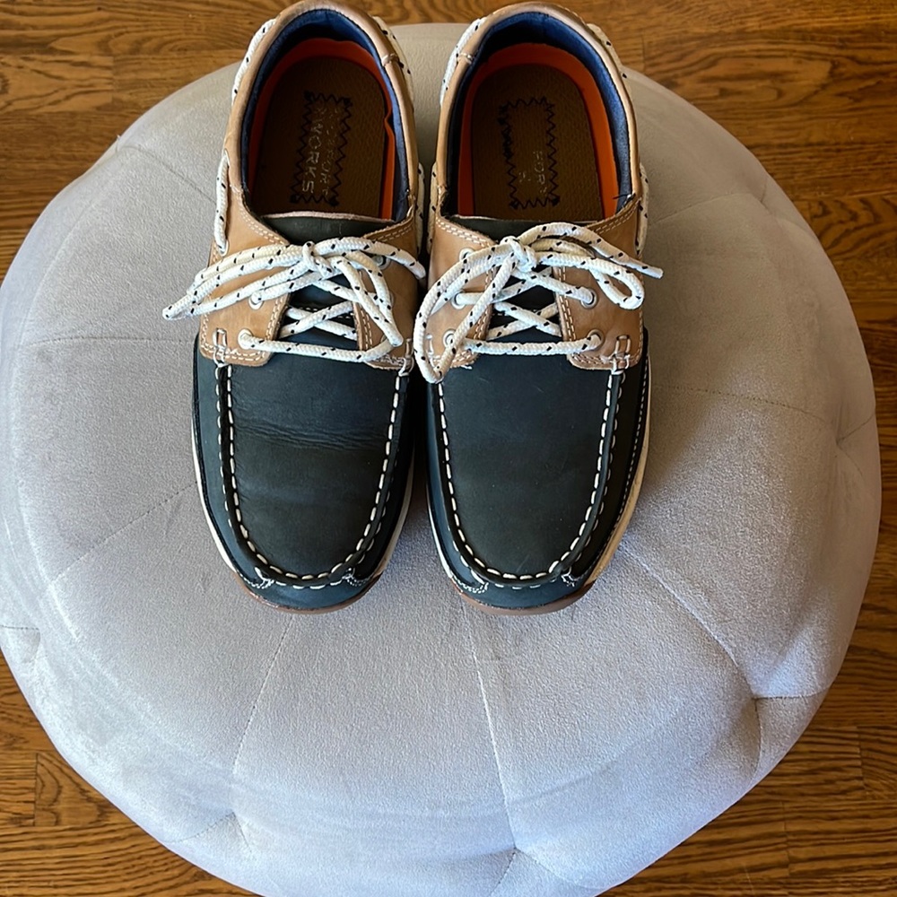 Steel Toe Shoes size 10.